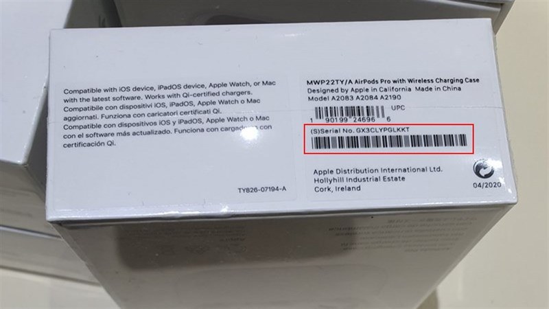 Serial NUMBER