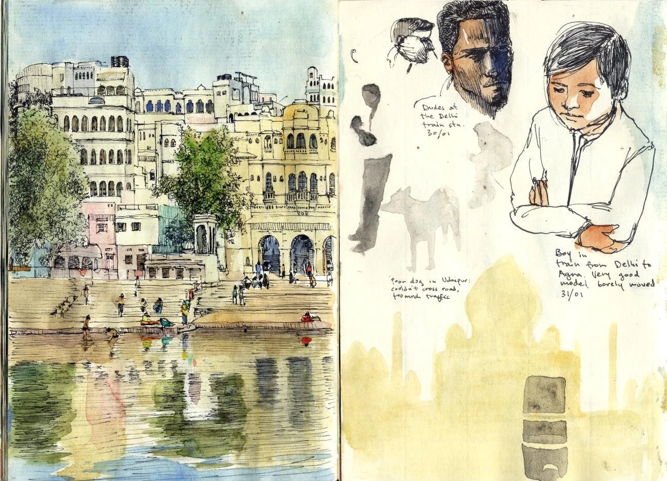 Travel Sketch