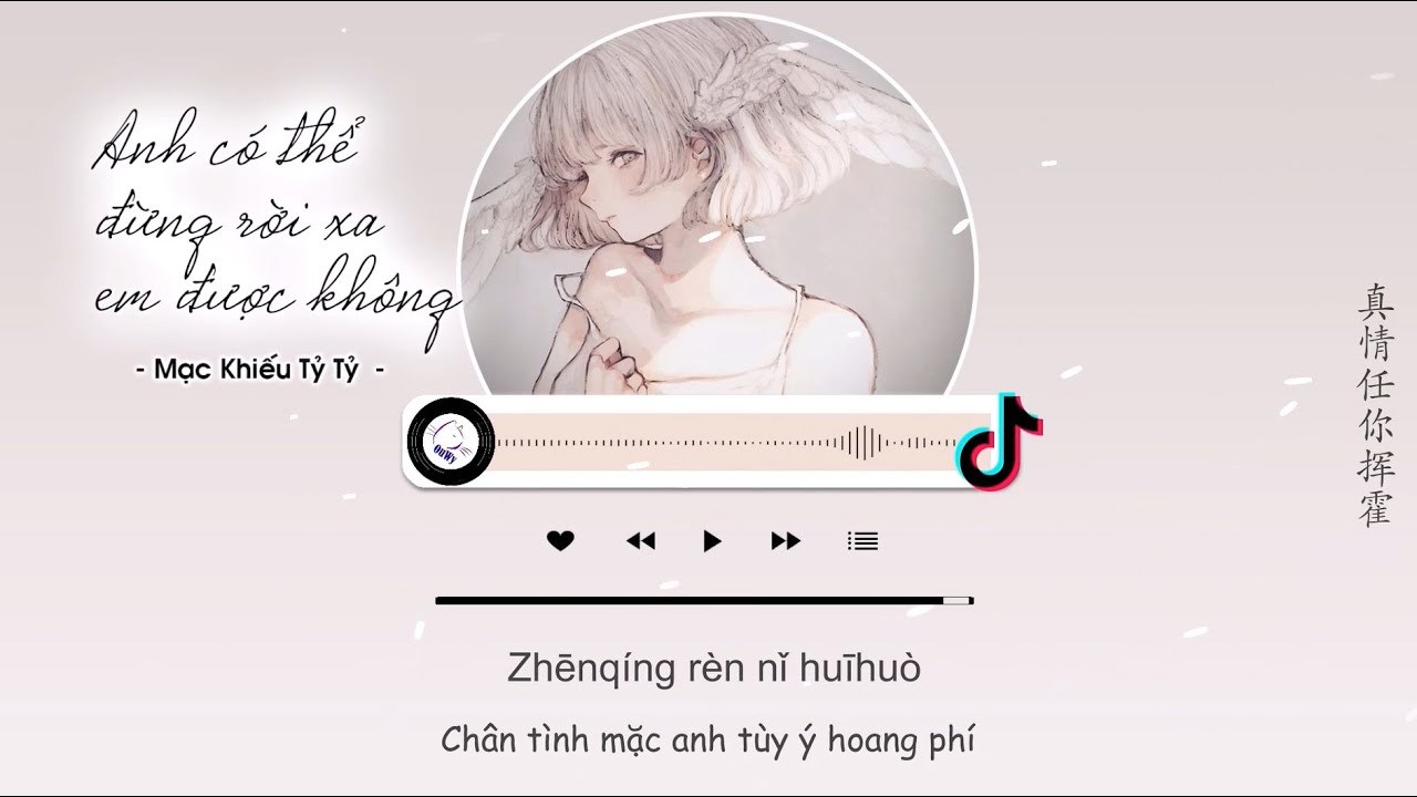 Anh Có Thể Đừng Rời Xa Em Được Không (你能不能不要离开我)