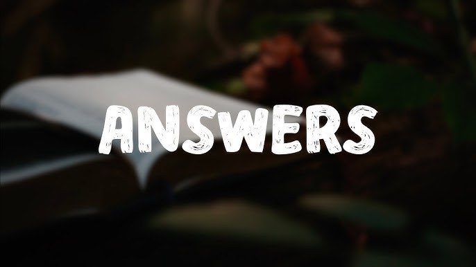 Answers