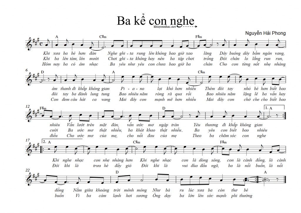 Ba kể con nghe (Chế)