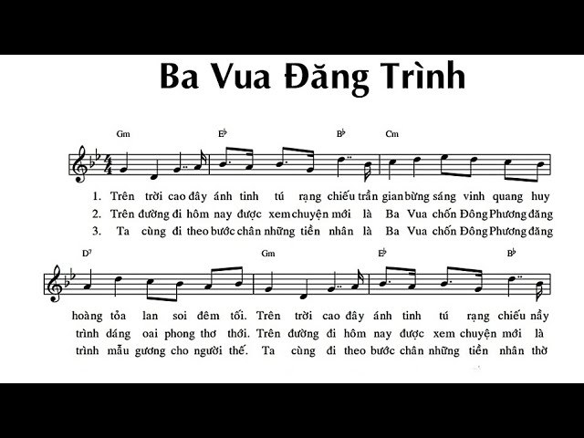 Ba vua đăng trình