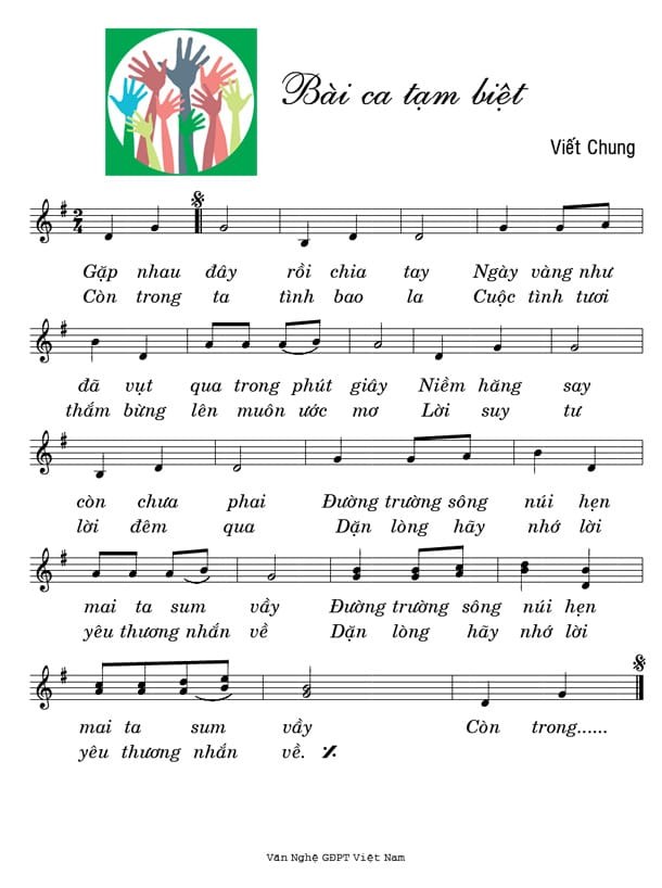 Bài ca tạm biệt