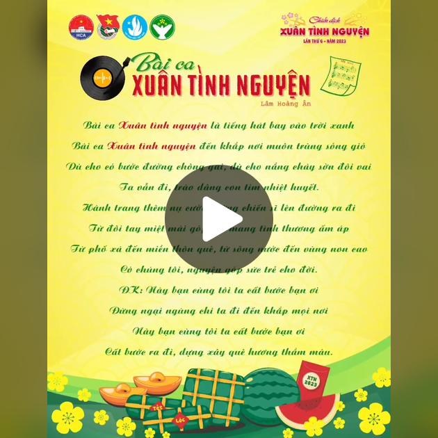 Bài Ca Xuân Tình Nguyện