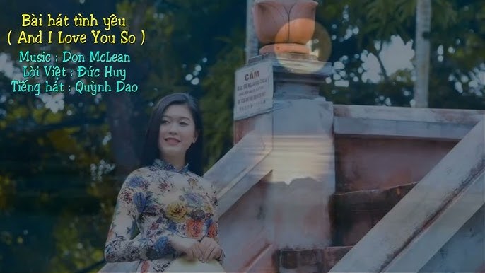 Bài hát tình yêu (And I love you so)