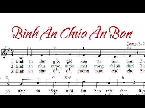 Bình An Chúa Ân Ban