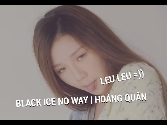 Black ice no way