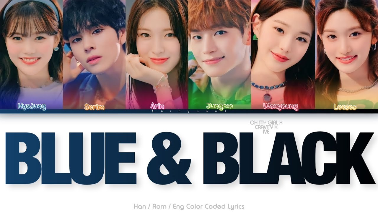 Blue & Black