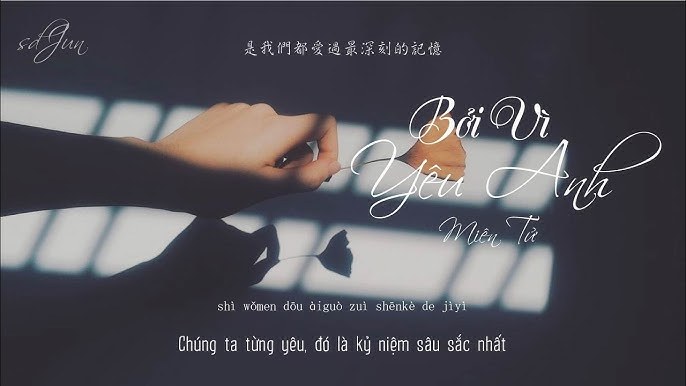 Bởi Vì Yêu Anh (因为爱你)