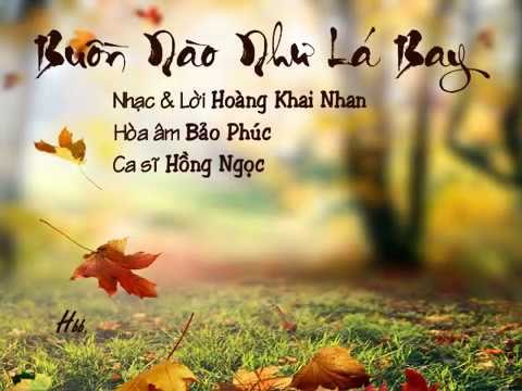 Buồn nào như lá bay