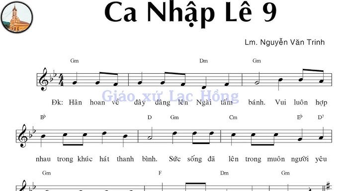 Ca nhập lễ 9