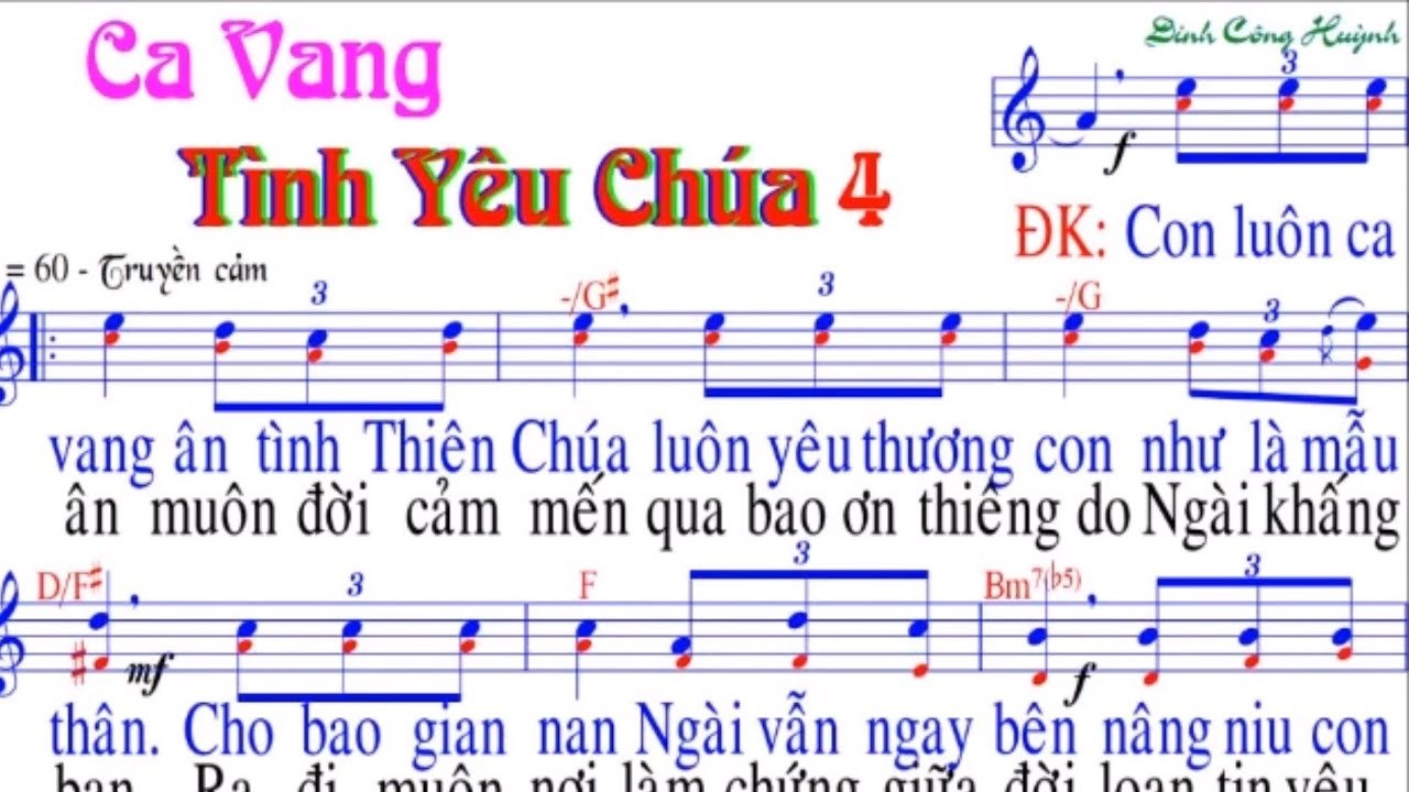 Ca Vang Tình Yêu Chúa 4