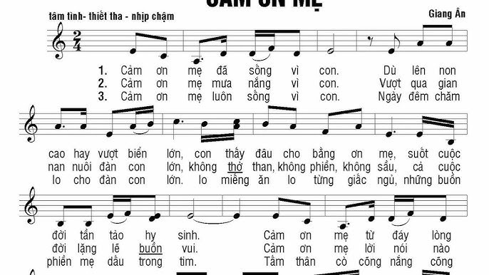 Cảm ơn mẹ