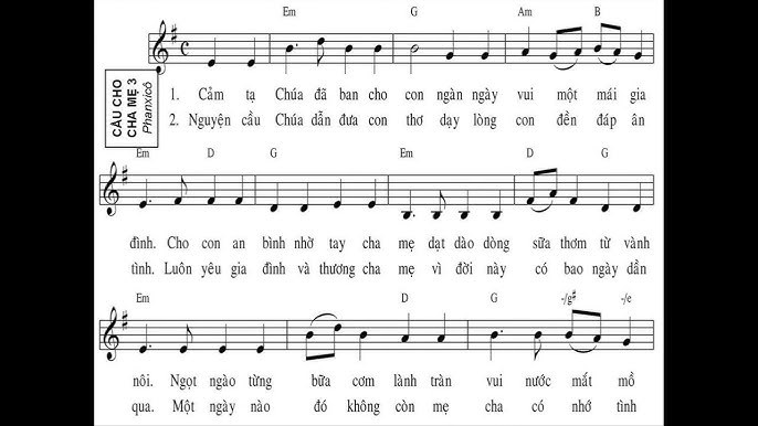 Cảm tạ Chúa ban cho gia đình