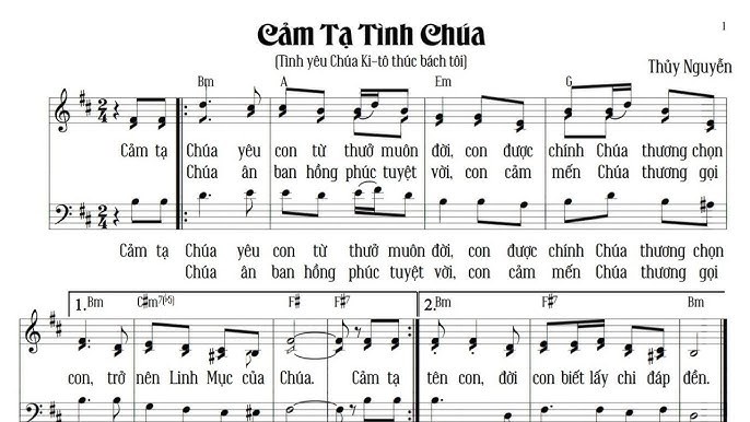 Cảm Tạ Tình Chúa