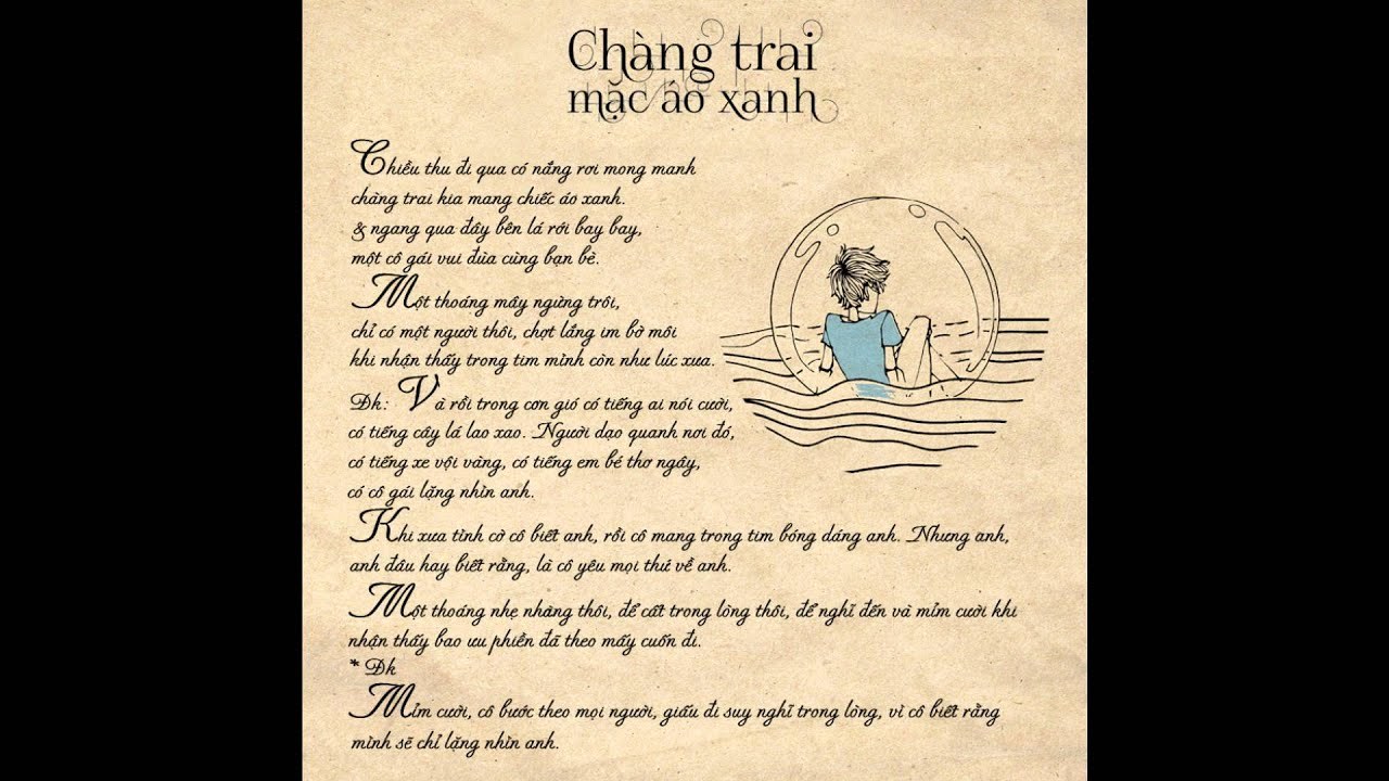 Chàng Trai Mặc Áo Xanh (Boy In Blue) 