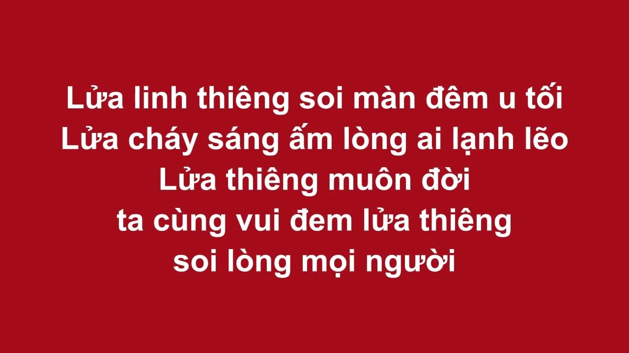 Chào lửa thiêng