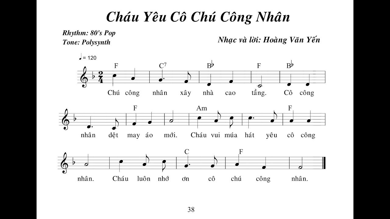 Cháu Yêu Cô Chú Công Nhân