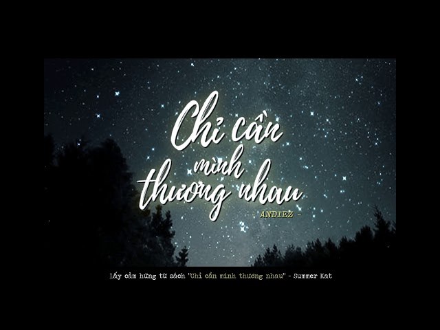 Chỉ cần mình thương nhau
