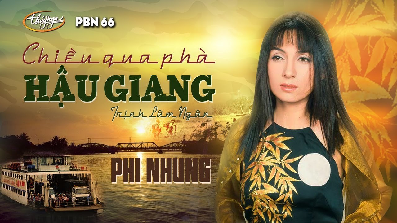 Chiều qua phà Hậu Giang