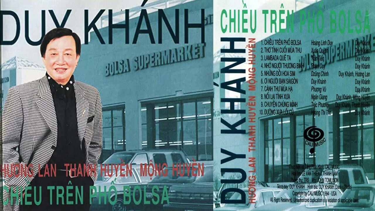 Chiều trên phố Bolsa