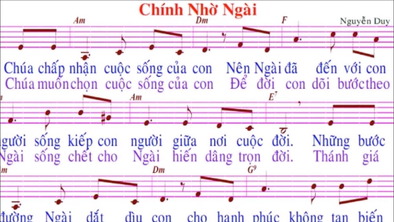 Chính nhờ Ngài