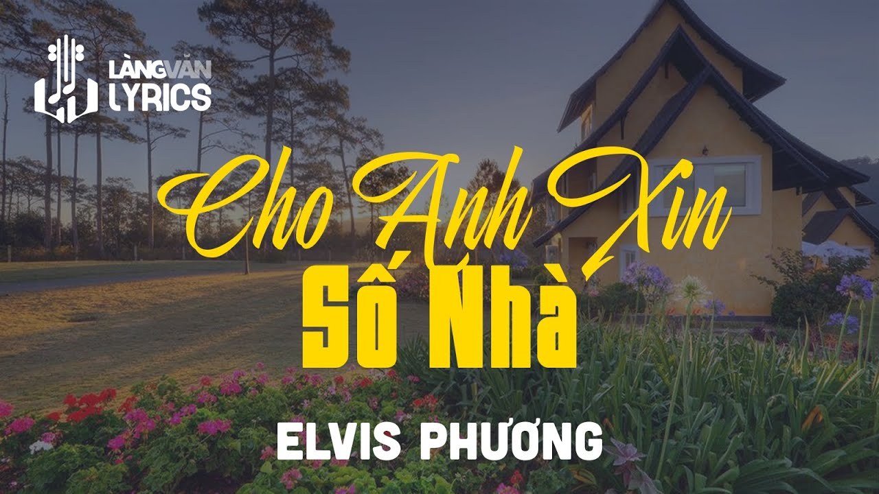 Cho Anh Xin Số Nhà