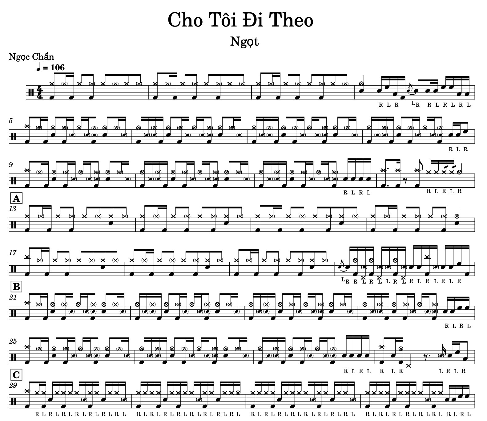 Cho Tôi Đi Theo - Phiên Bản Dễ Cho Ukulele