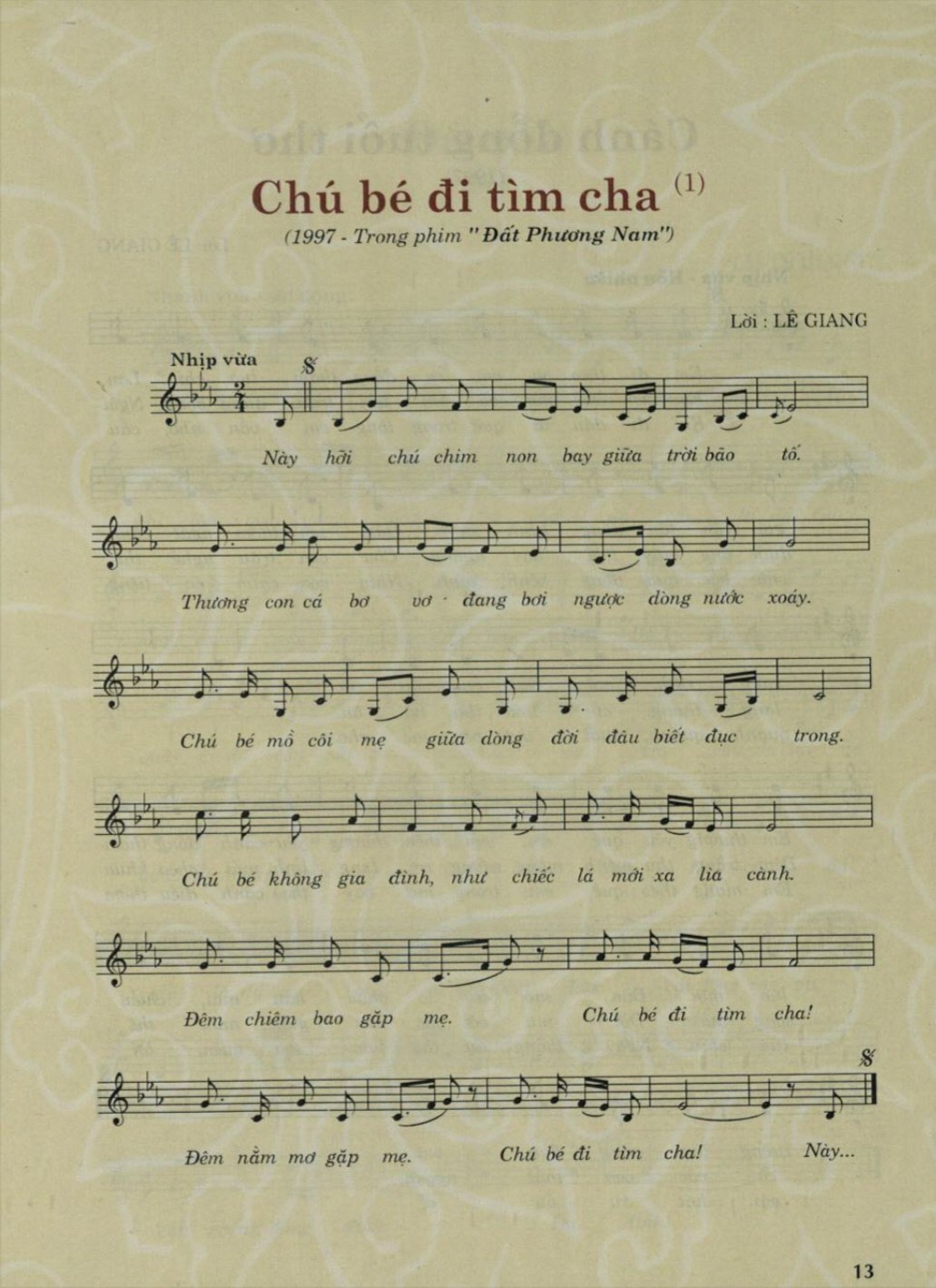 Chú bé đi tìm cha
