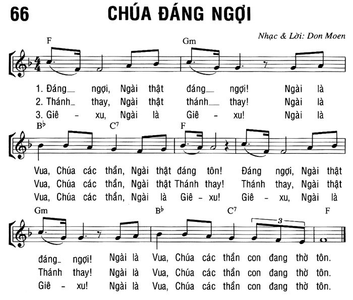 Chúa đáng ngợi (ĐÁNG NGỢI NGÀI THẬT ĐÁNG NGỢI)