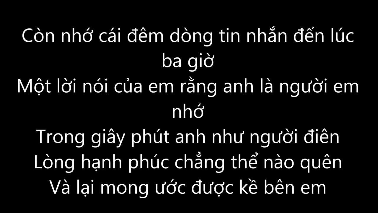 Chúc Em Ngủ Ngon 