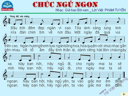Chúc Ngủ Ngon