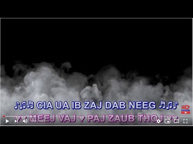 Cia Ua Ib Zaj Dab Neeg