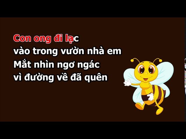 Con Ong Đi Lạc