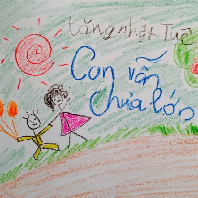Con vẫn chưa lớn