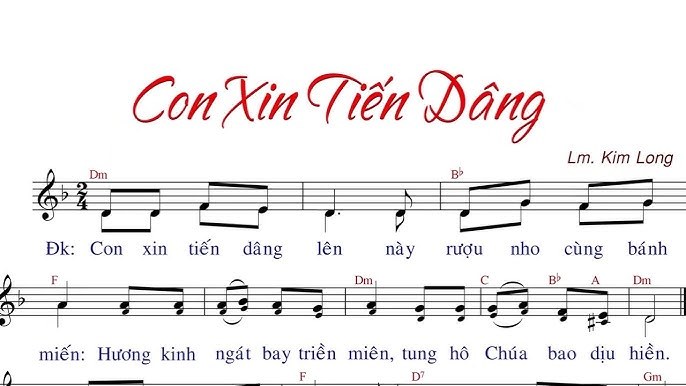 Con xin tiến dâng