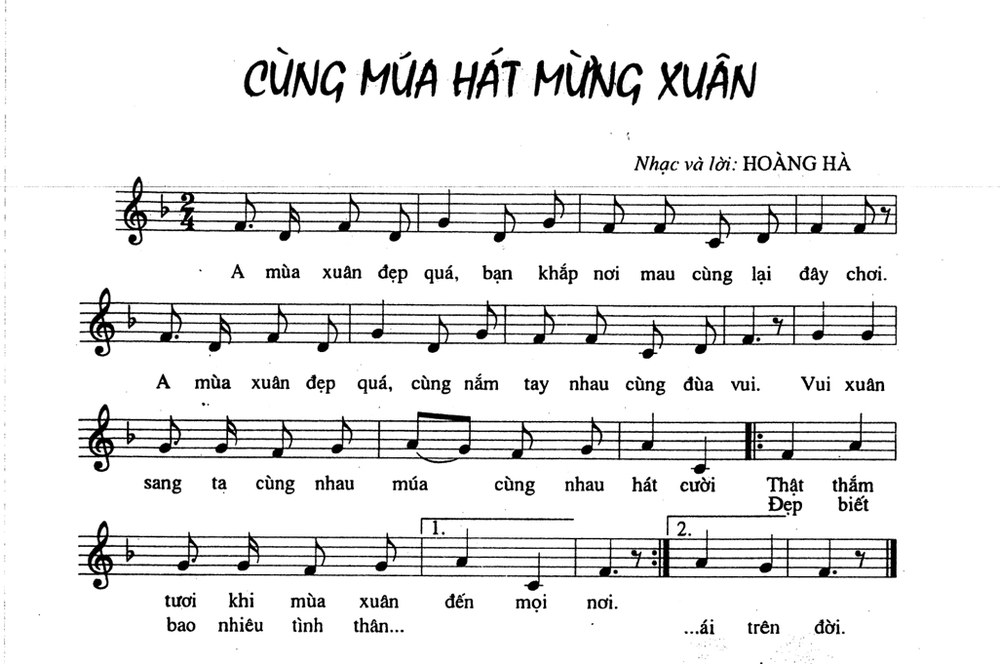 Cùng Múa Hát Mừng Xuân