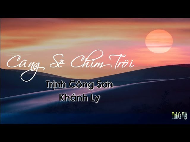 Cũng sẽ chìm trôi