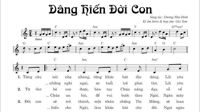 Dâng Hiến Đời Con 