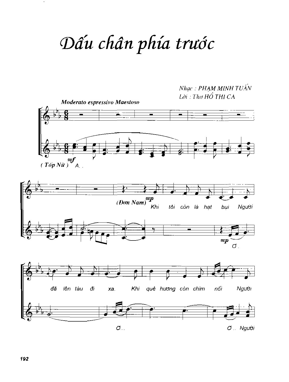 Dấu Chân Phía Trước