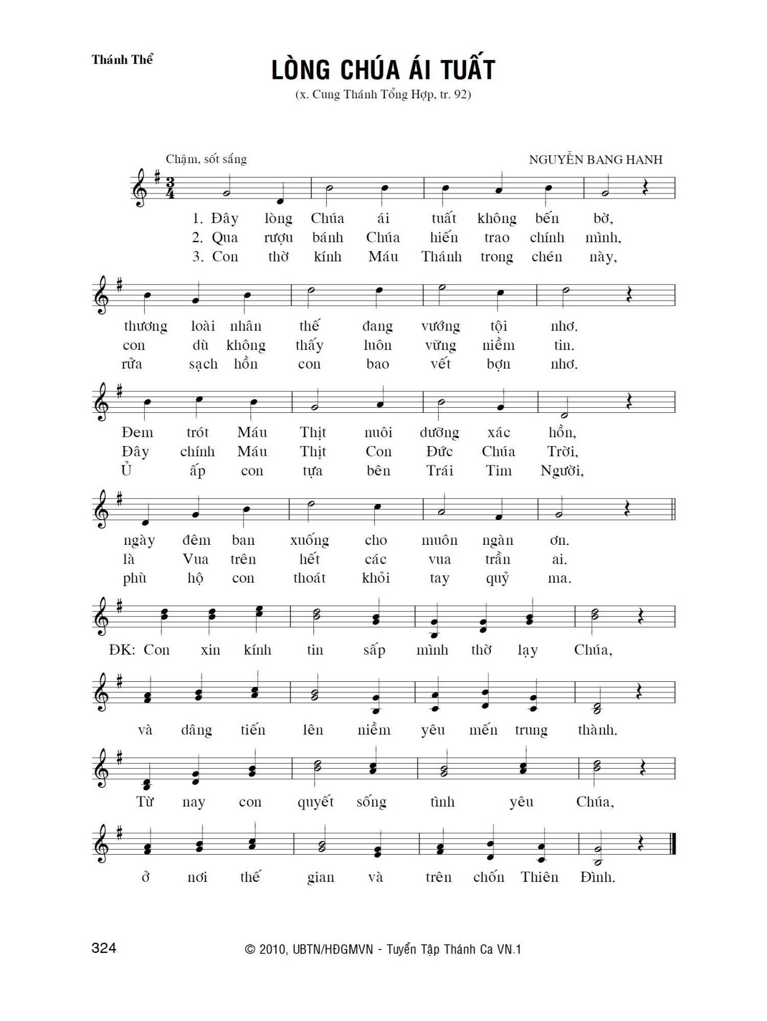 Đây Lòng Chúa (Lòng Chúa Ái Tuất)