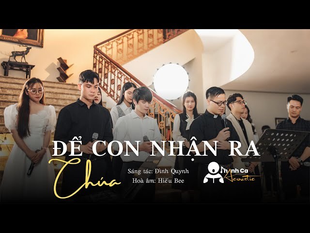 để con nhận ra tiếng Chúa