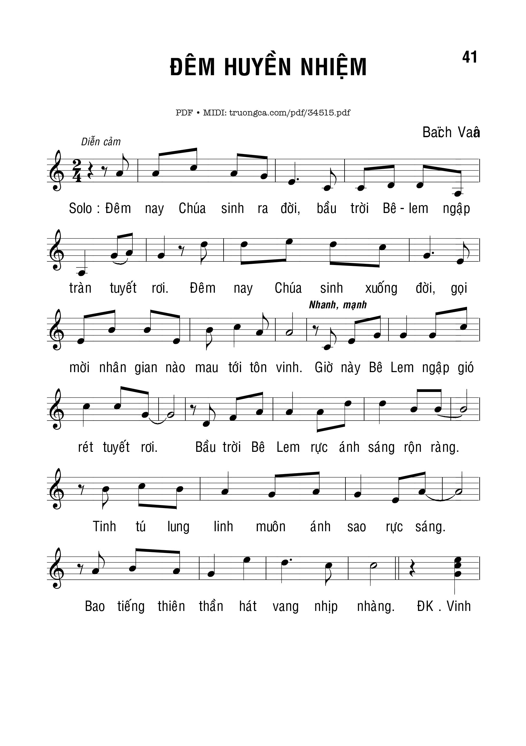 ĐÊM HUYỀN NHIỆM 