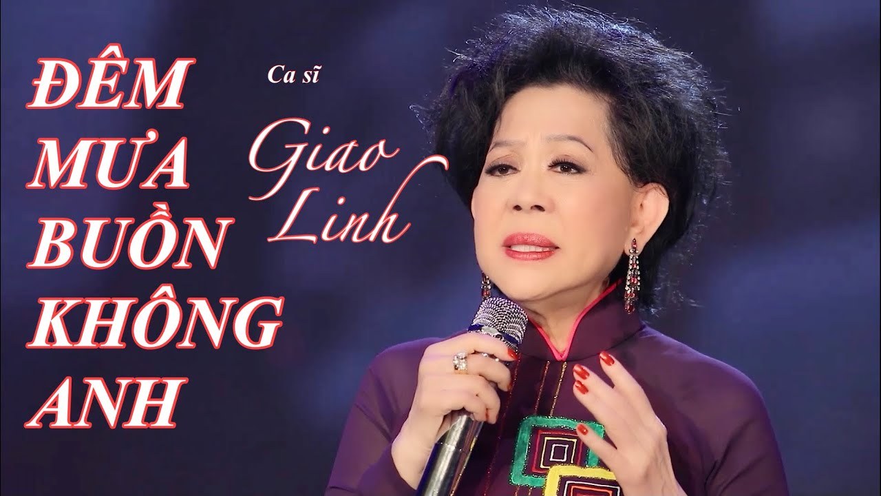 Đêm mưa buồn không anh