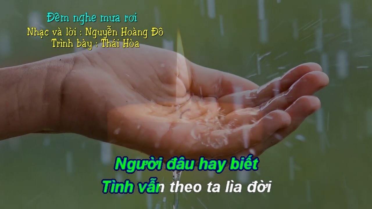 ĐÊM NGHE MƯA RƠI