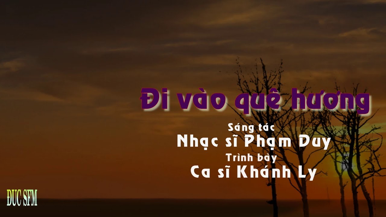 Đi vào quê hương