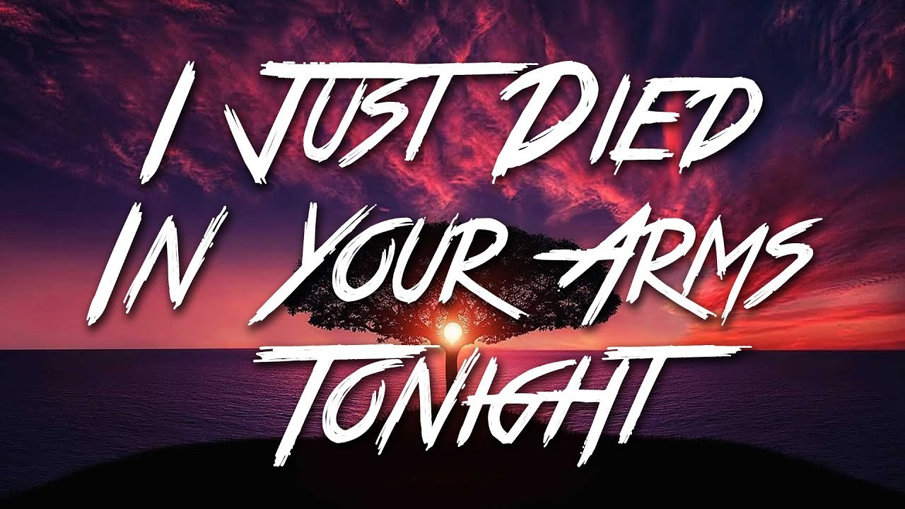 Died in your arms tonight