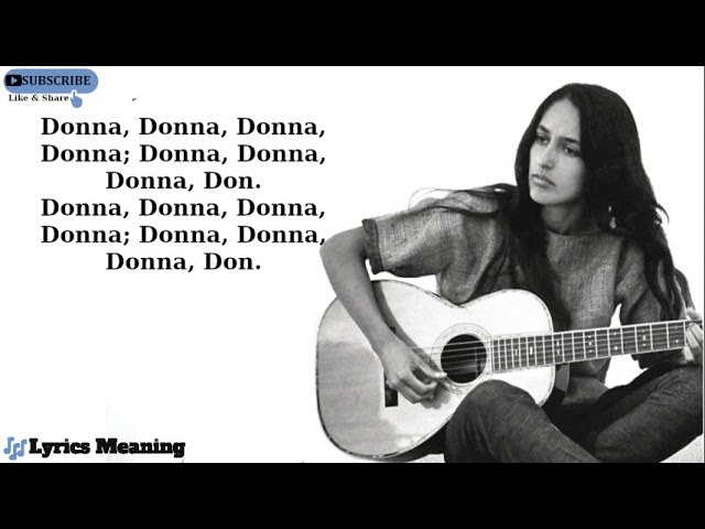 Dona Dona - English version