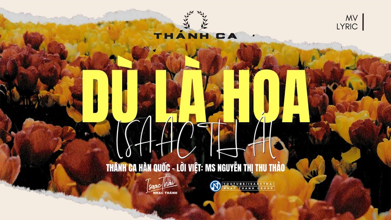 Dù là hoa