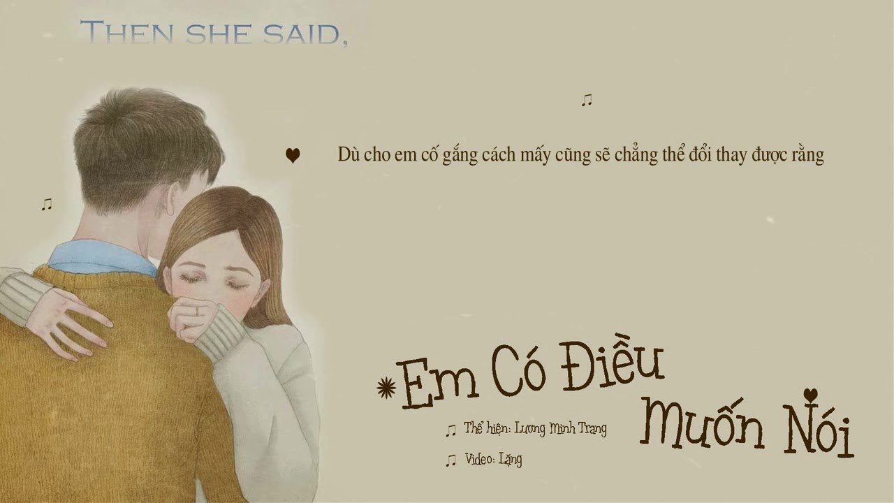 Em Có Điều Muốn Nói